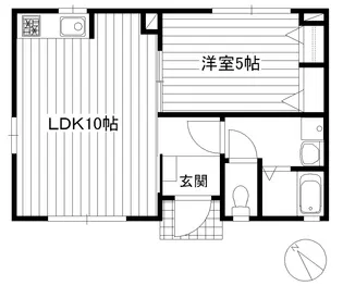ディアス中町【2階】の間取り