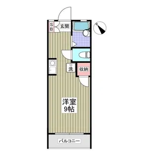 エンデヴァII【1階】の間取り