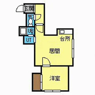 アーバン宮の沢【2階】の間取り