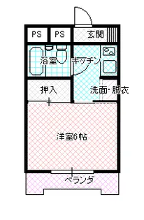 エリヤコーポ【2階】の間取り