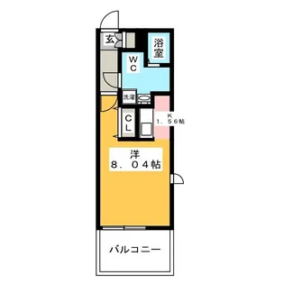 Branche吹上North【1階】の間取り