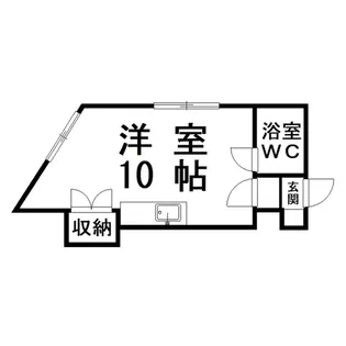 コーポ幸 A棟【2階】の間取り