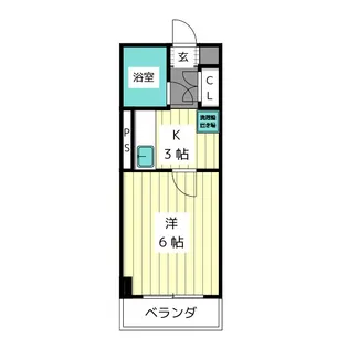 丸石ビルII【3階】の間取り