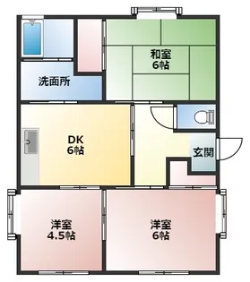 静岡県袋井市堀越5【一戸建】の間取り