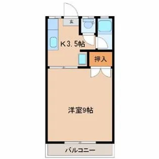 プレシャス清武【2階】の間取り