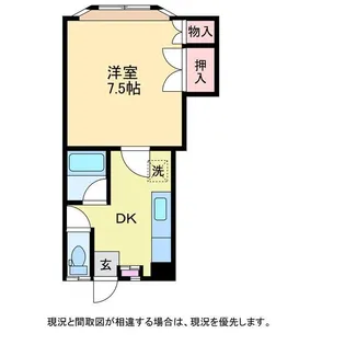 ロイヤルハウス【2階】の間取り