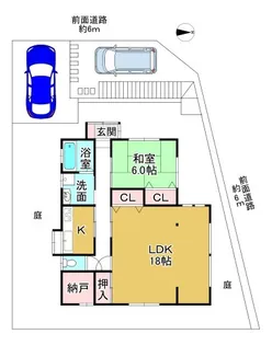 滋賀県大津市仰木の里東2【一戸建】の間取り