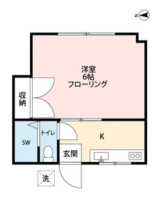メゾンドセキヤ【1階】の間取り