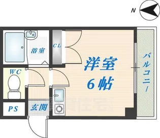 ラスター俊徳【3階】の間取り