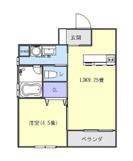 CoCo.RIZE【1階】の間取り