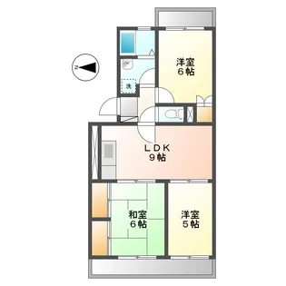 ラフォーレファミーユ【2階】の間取り