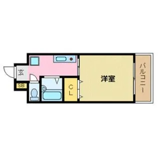 サンテラス東新川【4階】の間取り