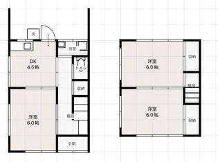 高知県高知市高須新町3【アパート】の間取り
