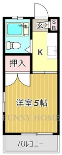 アバンセ経堂【1階】の間取り