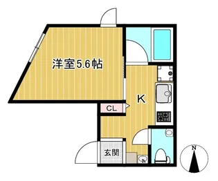 グラングレイスひばりヶ丘【4階】の間取り