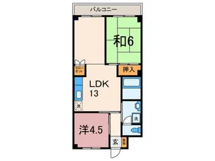 ファミ-ルプラザ【3階】の間取り