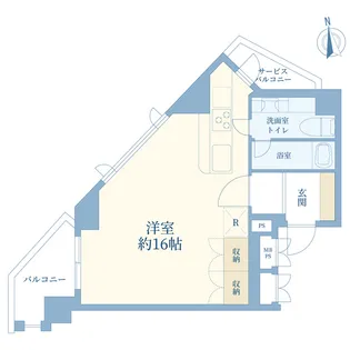 代官山デュープレックス【7階】の間取り