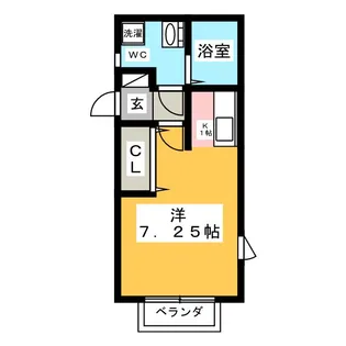 リトルプレイス【1階】の間取り