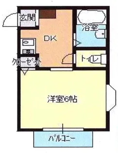 メゾンムラタ【2階】の間取り