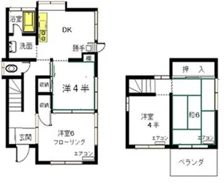 東京都練馬区下石神井1【一戸建】の間取り