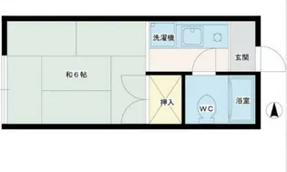 コーポ有賀【2階】の間取り
