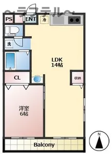 埼玉県所沢市星の宮2【マンション】の間取り