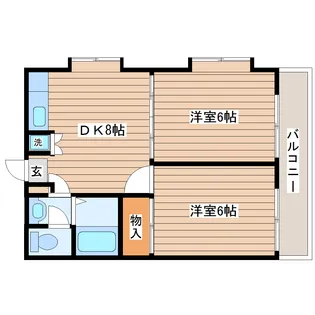 コーポマルジュ【3階】の間取り