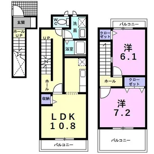 エテルノ【2階】の間取り