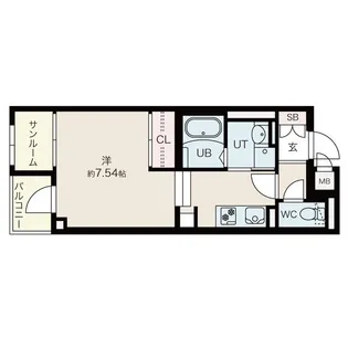 LIFT VISION 柱 OKAZAKI【1階】の間取り