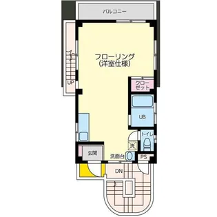 三栄ビル【4階】の間取り