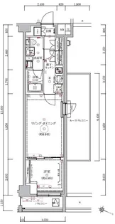 ベルシード板橋本町プレミアII【4階】の間取り