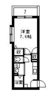 Y’s TERRACE II【4階】の間取り