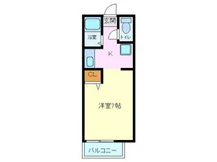 EASTII【2階】の間取り