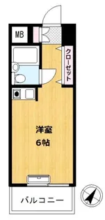 川崎ダイヤモンドパレス【5階】の間取り