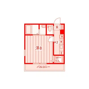 Villege磯子I【2階】の間取り