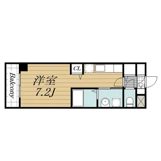 千葉県千葉市中央区新田町【マンション】の間取り