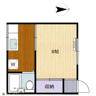 レジデンス柳橋【2階】の間取り