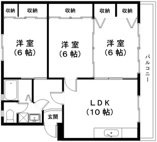 滋賀県近江八幡市堀上町【マンション】の間取り