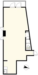 リベルタ祐天寺【1階】の間取り