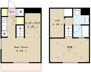 パーシモン1【1階】の間取り