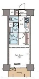 東京都台東区台東2【マンション】の間取り