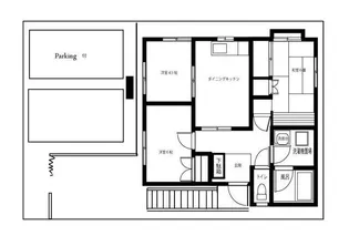 中馬込パート【2階】の間取り
