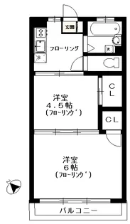 レジデンス西川口【3階】の間取り