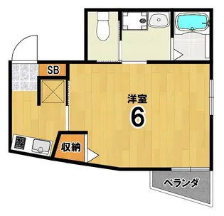 おーりとーりIII【3階】の間取り