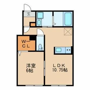 東京都世田谷区粕谷2【アパート】の間取り