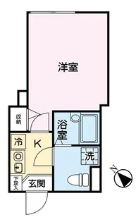 Sincrease東武練馬【2階】の間取り