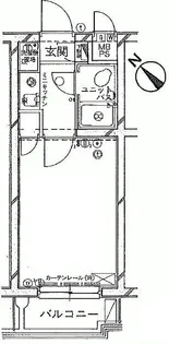 ワコーレリバーサイド多摩川II【4階】の間取り