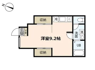 Grazie東雲本町【1階】の間取り