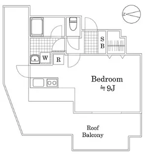 ジュエル荻窪【5階】の間取り