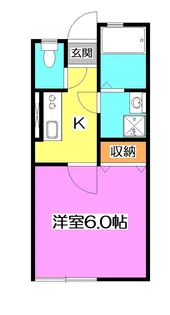 埼玉県新座市大和田1【アパート】の間取り